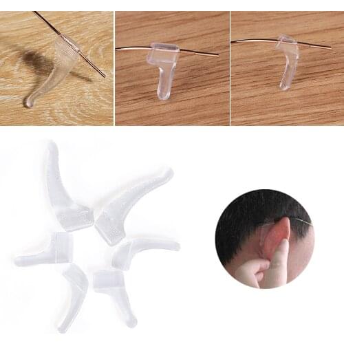 10 Pairs Transparent Anti Slip Glasses Ear Hooks Eyeglasses Grip Silicone Spectacles Ear Hook Holder Eyewear Accessories