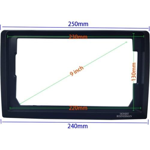 9 INCH Car Audio Frame GPS Navigation Fascia Panel Car dvd Plastic Frame Fascia is suitable for 10.1INCH TO 9INCH