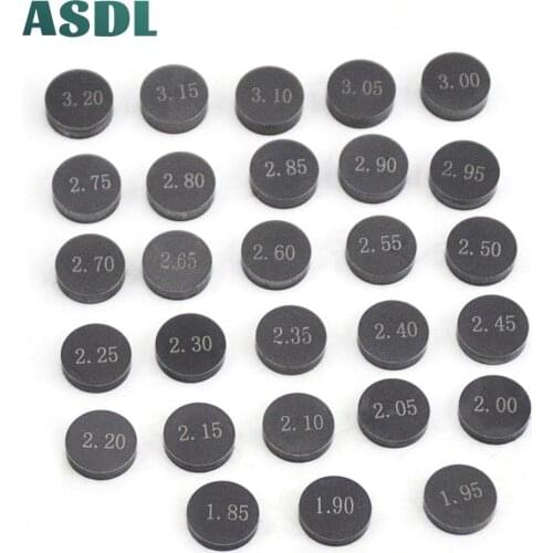 Motorcycle Engine Parts Adjustable Valve Pad Shims diameter 10mm Complete Valve Shim Kit For Aprilia KTM #c