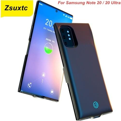 For Samsung Galaxy Note 20 Battery Case 7000 Mah Note 20 Battery Charger Case Power Bank For Samsung Note 20 Ultra Battery Case