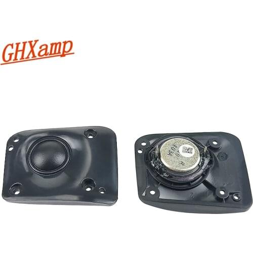 GHXAMP 4OHM 20W Neodymium Treble Speaker Silk Film Tweeter Bluetooth Loudspeaker 57*71MM For Boombox2 Portable Audio Unit 2PCS