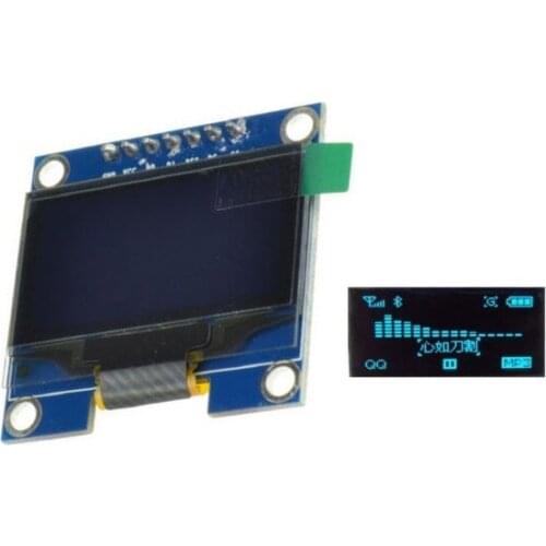 1PCS 1.3" Blue SPI Serial 128x64 OLED LCD Display Screen Module For Arduino