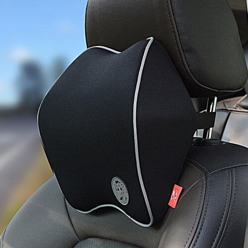 Car Pillow Car Seat Head Support Pillow Cushion Head Support Memory Cotton Car Accessories
