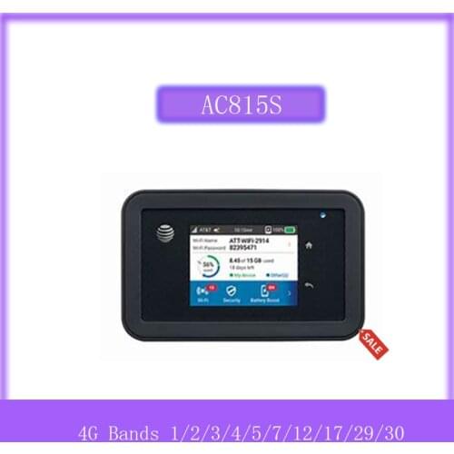Unlocked Netgear Aircard 815s AC815S 4G 450M AT&T Unite Explore Mobile Hotspot 4340mah otg small portable USB power bank Charge