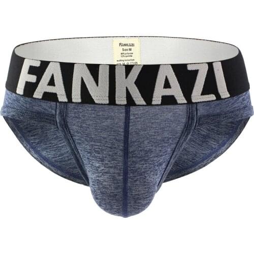 Sexy Men Underwear Briefs Shorts Man Breathable Wide Waistband Low Rise U Convex Pouch Underpants Cueca calzoncillo S-XL