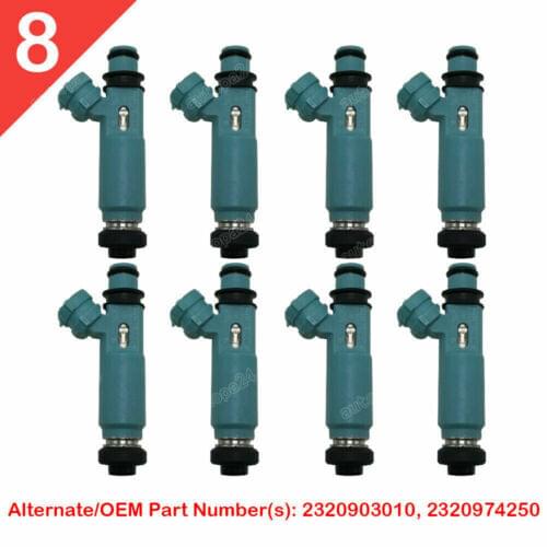 8pcs Fuel Injectors For 00-01 TOYOTA CAMRY SOLARA 2.2L 3.0L 23250-03010 FJ726