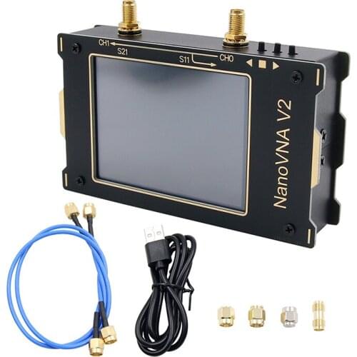 New NanoVNA V2 Vector Network Analyzer Antenna Analyzer 50KHz-3GHz with 3.2" TFT Display Sale