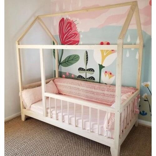 Montessori Children Bed Drawers