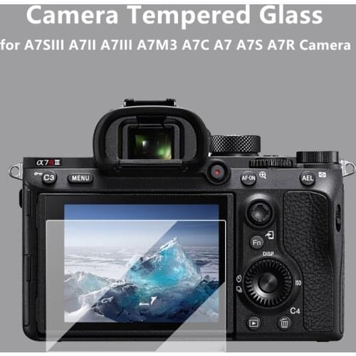 A7SIII Camera Original 9H Camera Tempered Glass LCD Screen Protector for Sony A7S III A7II A7III A7M3 A7C A7 A7S A7R Camera
