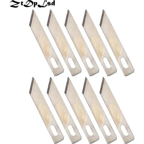 ZtDpLsd 10Pcs #01 Scalpel Cutting Engraving Craft Sculpture Knife Wood Carving Graver Mobile Phone Repair DIY Tool PCB Repair