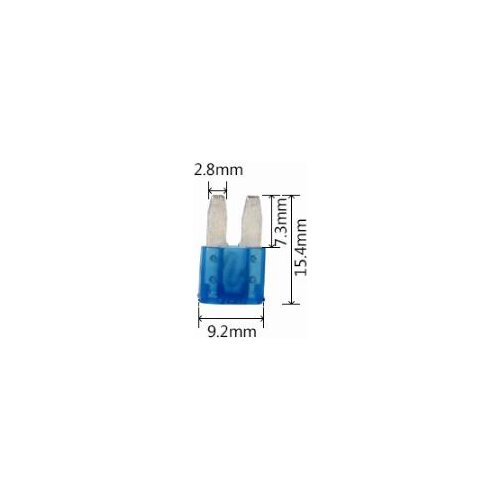 M2 Long Leg Small Size 5A 7.5A 10A 15A 20A 25A 30A 35A 32V Auto Fuse Car Boat Motorcycle Blade Fuses ROHS x 100PCS