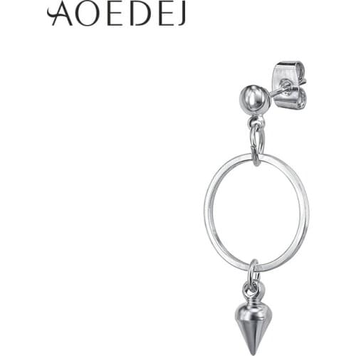 AOEDEJ Earrings Korean Earrings Jewelry Kpop Accessories Stainless Steel Tassel Earrings Accessories Boys Album