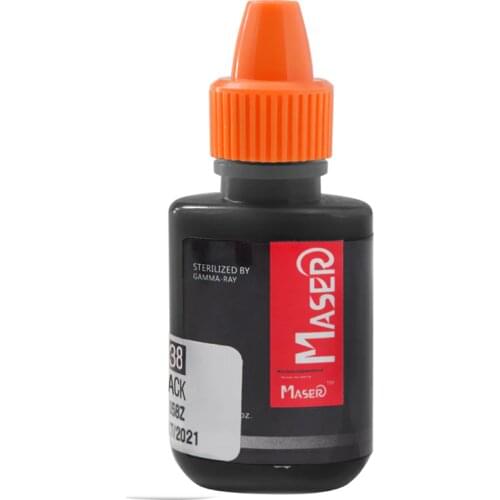 Tattoo Pigment Inks Black 10ml 0.35oz Eyeliner Permanent Makeup Inks Pigments Beauty Tool Supply for Tattoo Machine Pen Ink Cups