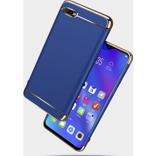 For OPPO AX7 Cover Ultra Thin Plating Frame Hard Back Cover For OPPO AX7 Pro CPH1893 CPH1901 Back Case Capa