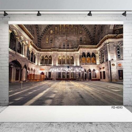 Photo Backdrop Vintage Buidings Street Computer Printed Background Studio for Children Baby Portrait Photoshoot Photography Prop