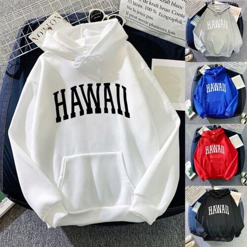 Harajuku Tracksui 2021mens Hoodie Hawall Print Women Autumn Long Sleeve Hoodies Sweatshirt Casual Blouse Female Pullover