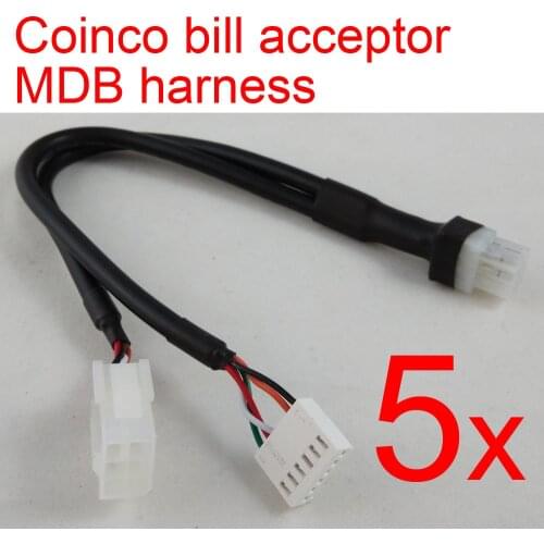 MDB harness cables for bill acceptor coin validator