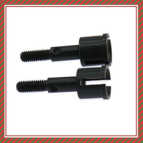 RCAWD Wheel Axle Black Iron Silver #45 Steel For RC Hobby Model Car 1/10 HSP 94122 Racing 02168BL 02168S Hopup Parts