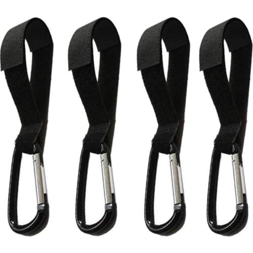 4pcs/lot Baby Stroller Hooks Universal Pram Wheelchair Pushchair Carriage Buggy Clip Hanger Strollers Hook Kid Shopping Bag Clip