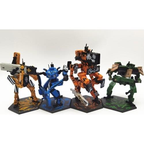 Small plastic pvc figure dark blue lemon yuanzui cup toy 8pcs/set