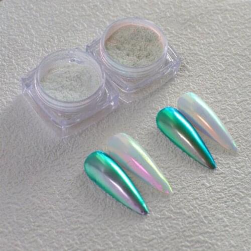 Morandi White Aurora Powder Chameleon Powder Magic Mirror Powder