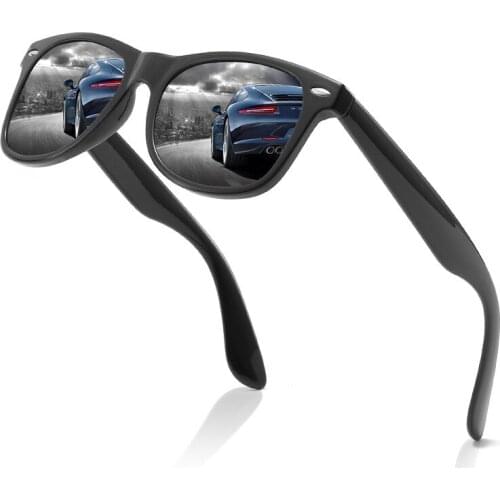 New mens polarized sunglasses fishing driving sunglasses colorful film series glasses trend fashion wild UV400 glasses women