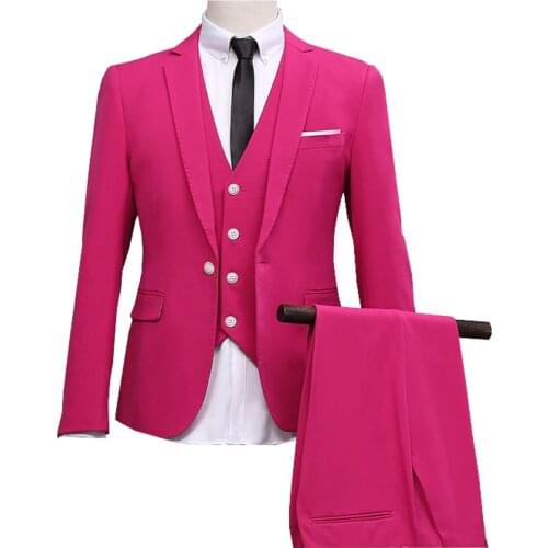 New arrival high quality Single Breasted casual suits men Slim Fit Suits Men Lapel Business Groom Leisure S-5XL