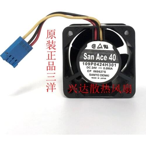 Original new 109P0424H301 24V 0.095A 4028 4cm inverter cooling fan