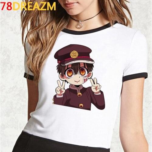 Toilet Bound Hanako Kun summer top tshirt female harajuku aesthetic graphic tees women t-shirt harajuku couple clothes