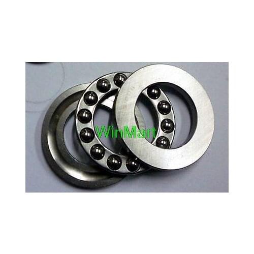 10pcs 20mm x 35mm x 10mm 51104 Axial Ball Thrust Bearing 3-Parts 20*35*10