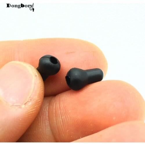 100PCS Carp Fishing Running Rig Kit Silicone Run Rig Beads Tulip Beads Shock Round Buffer Beads Carp Terminal Tackle