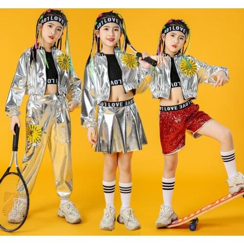 2020 Songyuexia Girl J. So dress dancing for girls dress up in strip dance stage proud drum boy hip hop fans dance suit