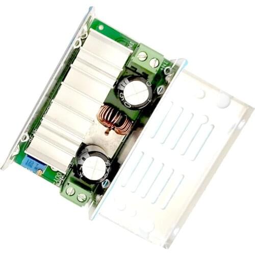 5pcs/lot 200W DC-DC Boost Converter 6-35V to 6-55V 10A Step Up Voltage Charger Power with Shell