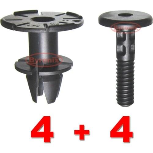 FOR BMW 1 Series SIDE SILL SKIRT TRIM SPACER CLIPS & PINS E81 E82 E87 E88 EXTERIOR 07147122912 & 07147122913