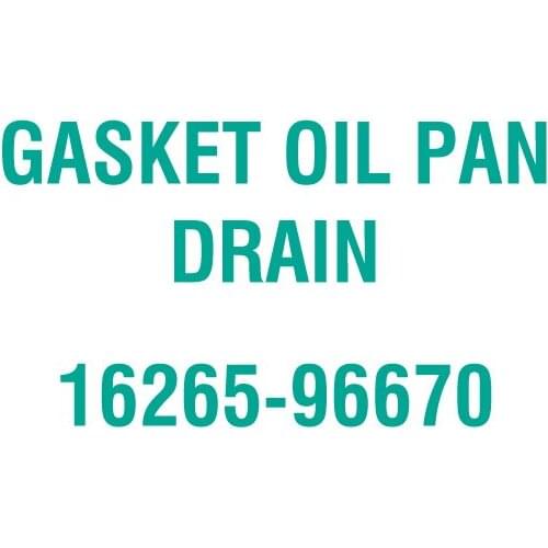 For Kubota 16265-96670 GASKET OIL PAN DRAIN