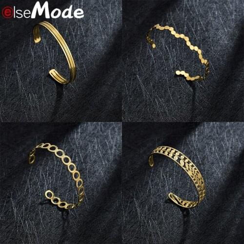 Elsemode Golden Bracelets