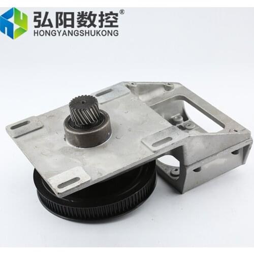 Reducer box ration 1: 5 , 1.25M 1.5M gear box for nema34 or 86 stepper motor Integrated Straight helical tooth belt
