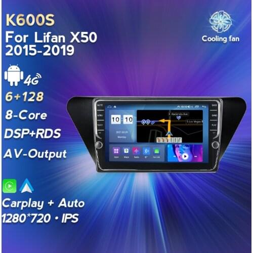 MEKEDE 8-core GPS Car Radio Multimedia Video Player For Lifan X50 2015 2016 2017 2018 2019 WIFI Carplay Support DVR CAM OBD