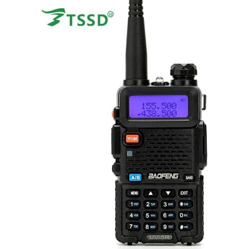 BaoFeng UV-5R Long Range Professional Walkie Talkie Transceiver baofeng uv5r 5W VHF UHF Dual Band Ham Interphone Intercom
