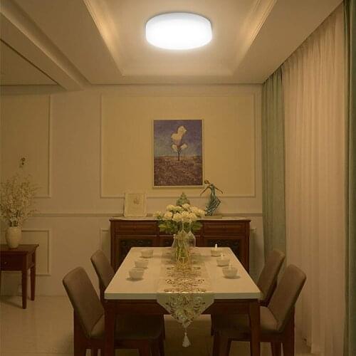 Surface Mounted LED Ceiling Light 6W 12W 18W 24W Panel Lamp Warm/Cold White AC85-265V Round LED Spot Light for Home Dec