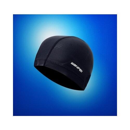 Professional Swimming Caps Pure Color Swimming Hat Pool Wear Protect Ears Durability Men Sharkskin Swim Caps for Men And Women