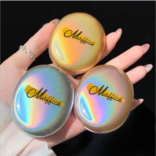 Maffick Colorful Gradient High Gloss Powder Delicate Pearly Lustre Dazzling Pink Lasting Brightening Shading Powder T1346