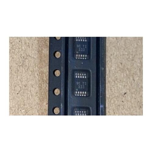 Qixinruite 5PCS/LOT INA233 INA233AIDGSR Silkscreen 233 MSOP10 Amplifier IC in stock 100% new and original