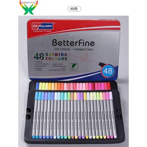 20/24/48/72/102 New environmental protection safety 0.4mm fine signature pen creative stationery neutral color signature pen