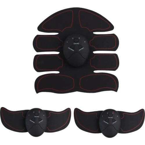 Durable Abdominal Smart Stimulator Training Fitness Gear Muscle Abdominal Exerciser Toning Belt Battery Abs Fit High Quality