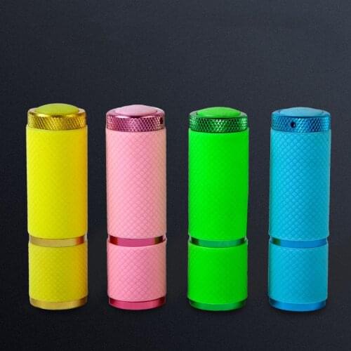 1 Pc Uv Flashlight 9 Led Ultra Violet Torch Light Lamp for Epoxy Uv Resin Cure Adhesive Glue Led Flashlight Currency Detector