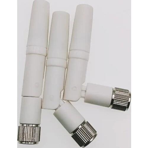 Indoor passive wifi 2.4ghz mini short 66mm rubber duck folded antenna with straight sma male connector
