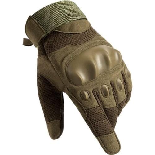Military Tactical Gloves Full Finger Sport Combat Hunting Gloves Mens Fingerless Finger Army Riding Airsoft Protection Gloves