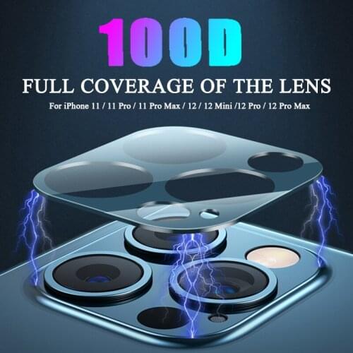 Camera Protective Glass For iphone 12 iphone 11 Pro Max Screen Camera Len Protector for iPhone 12 mini 12 Pro Max X XR XS Color