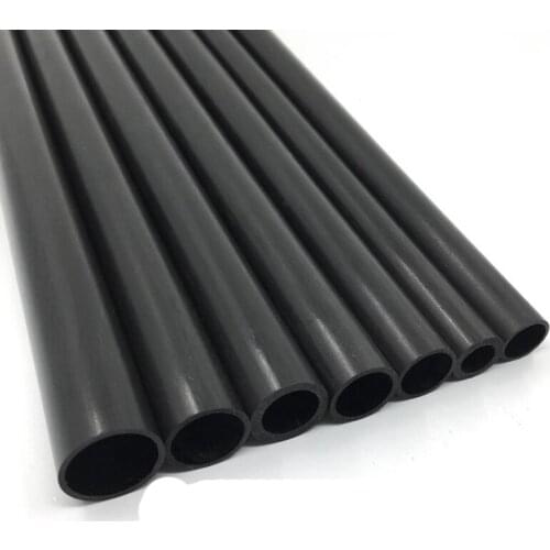 100mm length 3K Carbon fiber tube hollow tubes for Quadcopter Multicoptor 22mm 25mm OD 16mm 19mm 19mm ID